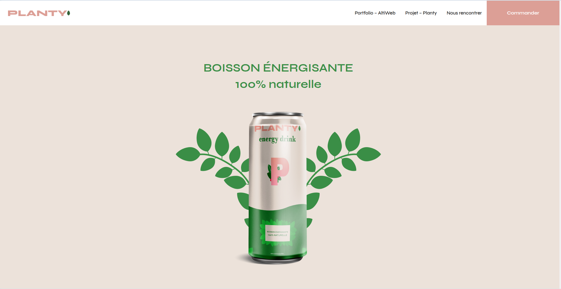 Planty — Application WordPress